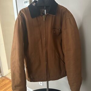 Dickies Tan Jacket with Black Collar